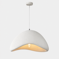 Lustre Suspendu Wabi-Sabi Blanc – Ø 30 à 80 cm