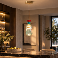 Lustre Suspension en Verre