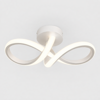 Lustre Plafonnier LED Blanc Moderne