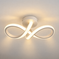Lustre Plafonnier LED Blanc Moderne