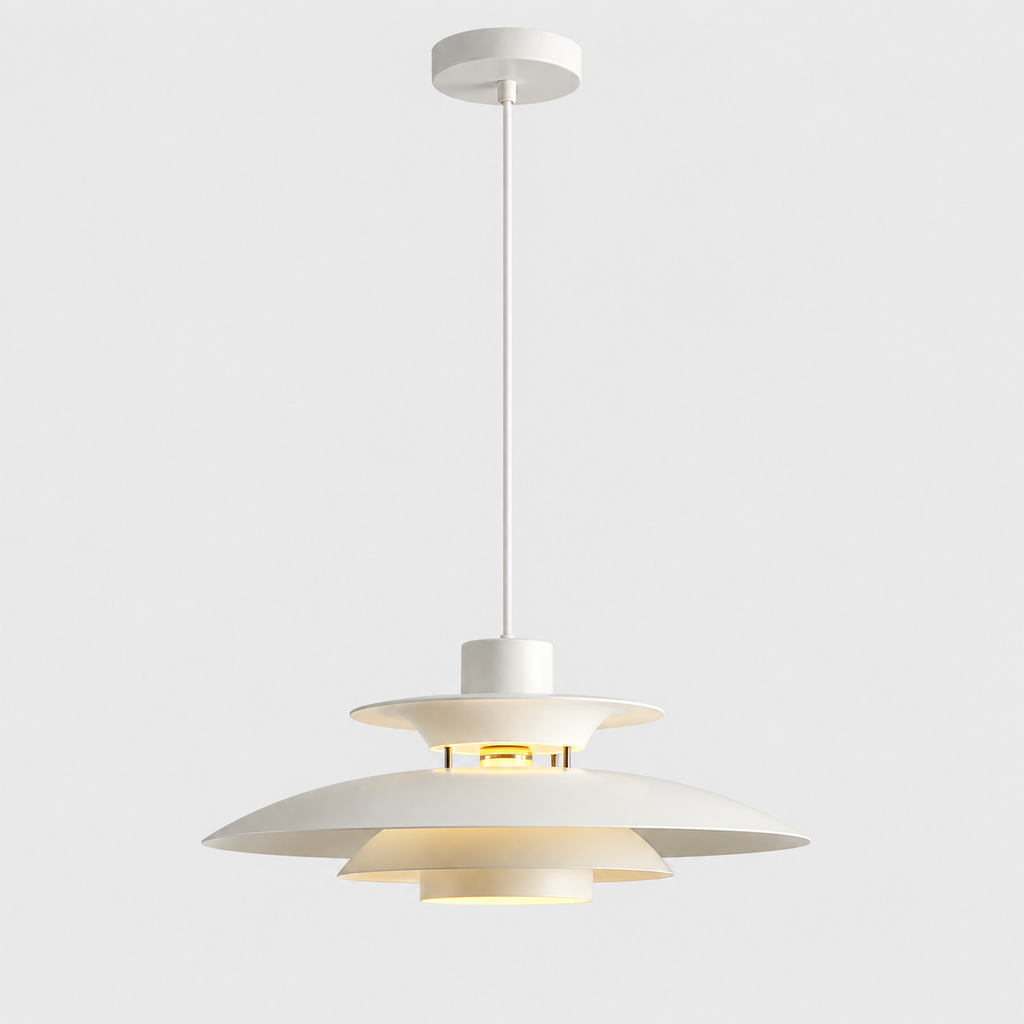 Japanese UFO Pendant Light Fixture Nordic Restaurant Chandelier Danish Design Room Decor Lamp Bedroom Beside Ceiling Lamps