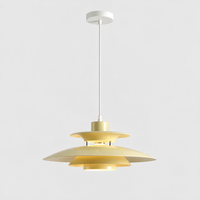 Japanese UFO Pendant Light Fixture Nordic Restaurant Chandelier Danish Design Room Decor Lamp Bedroom Beside Ceiling Lamps