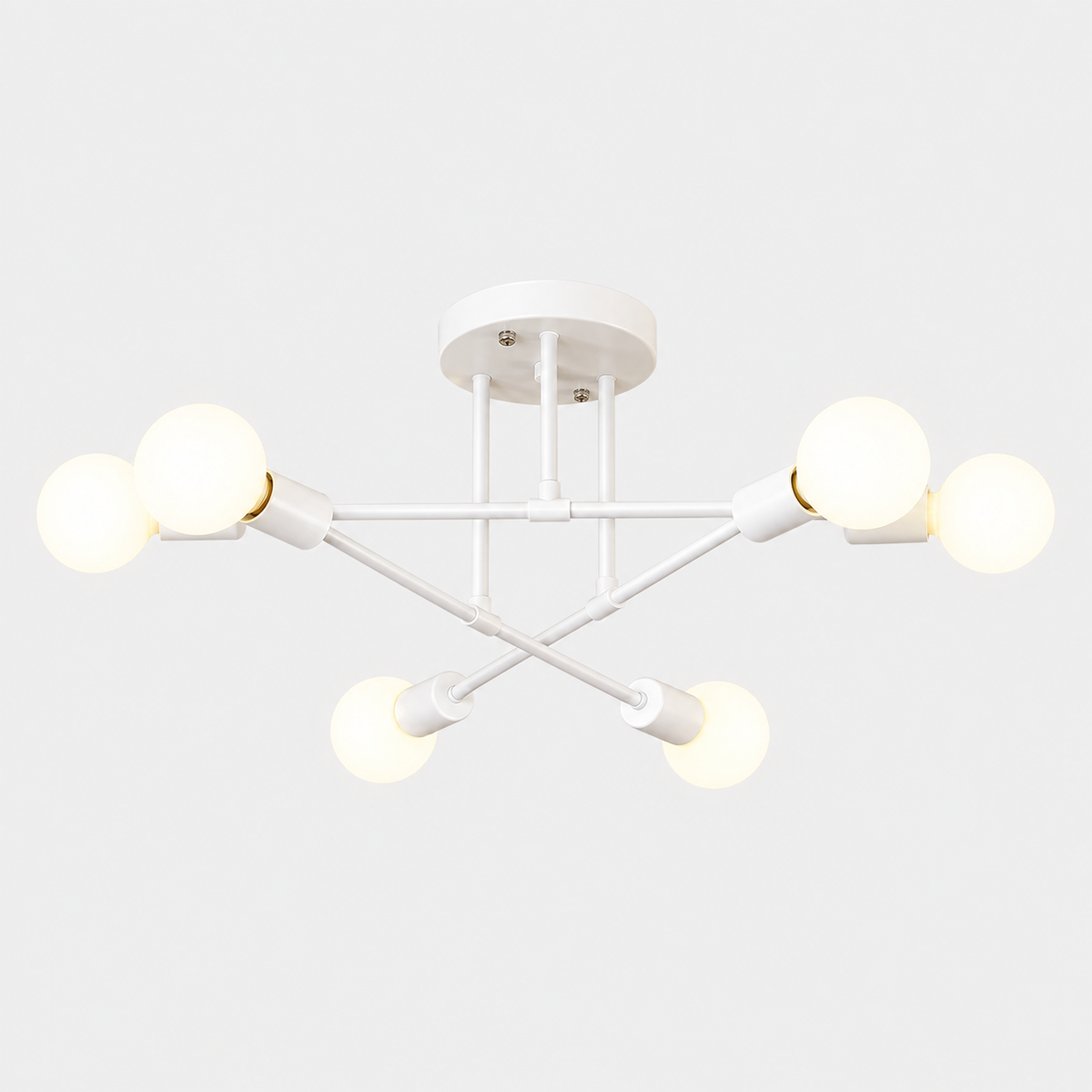 Nordic Minimalist Pendant Light Ceiling Lamp LED Chandelier Suitable for Bedrooms Living Rooms Black Gold Lighting Decoration