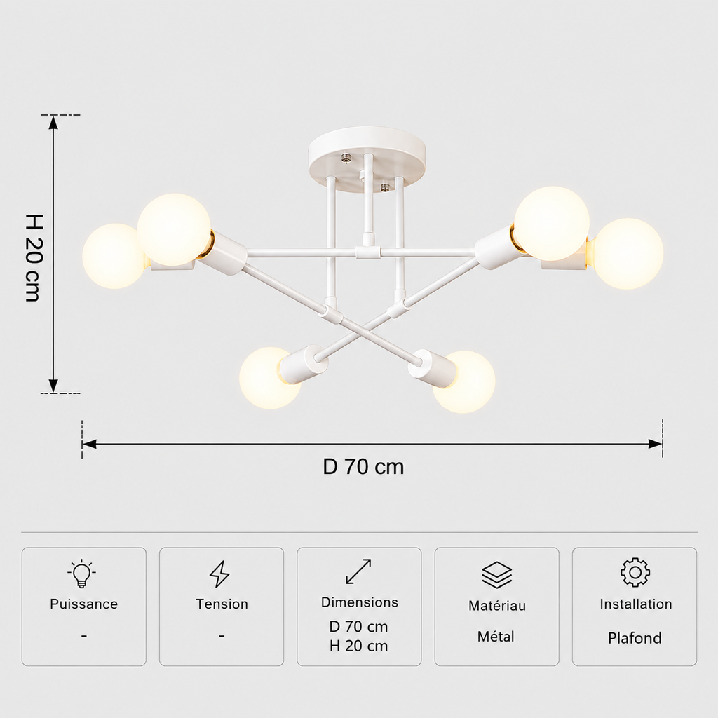 Nordic Minimalist Pendant Light Ceiling Lamp LED Chandelier Suitable for Bedrooms Living Rooms Black Gold Lighting Decoration