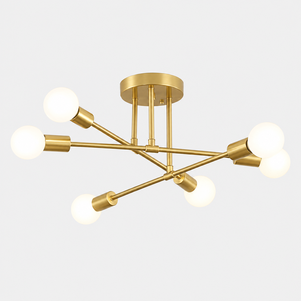 Nordic Minimalist Pendant Light Ceiling Lamp LED Chandelier Suitable for Bedrooms Living Rooms Black Gold Lighting Decoration