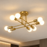 Lustre Métal Doré