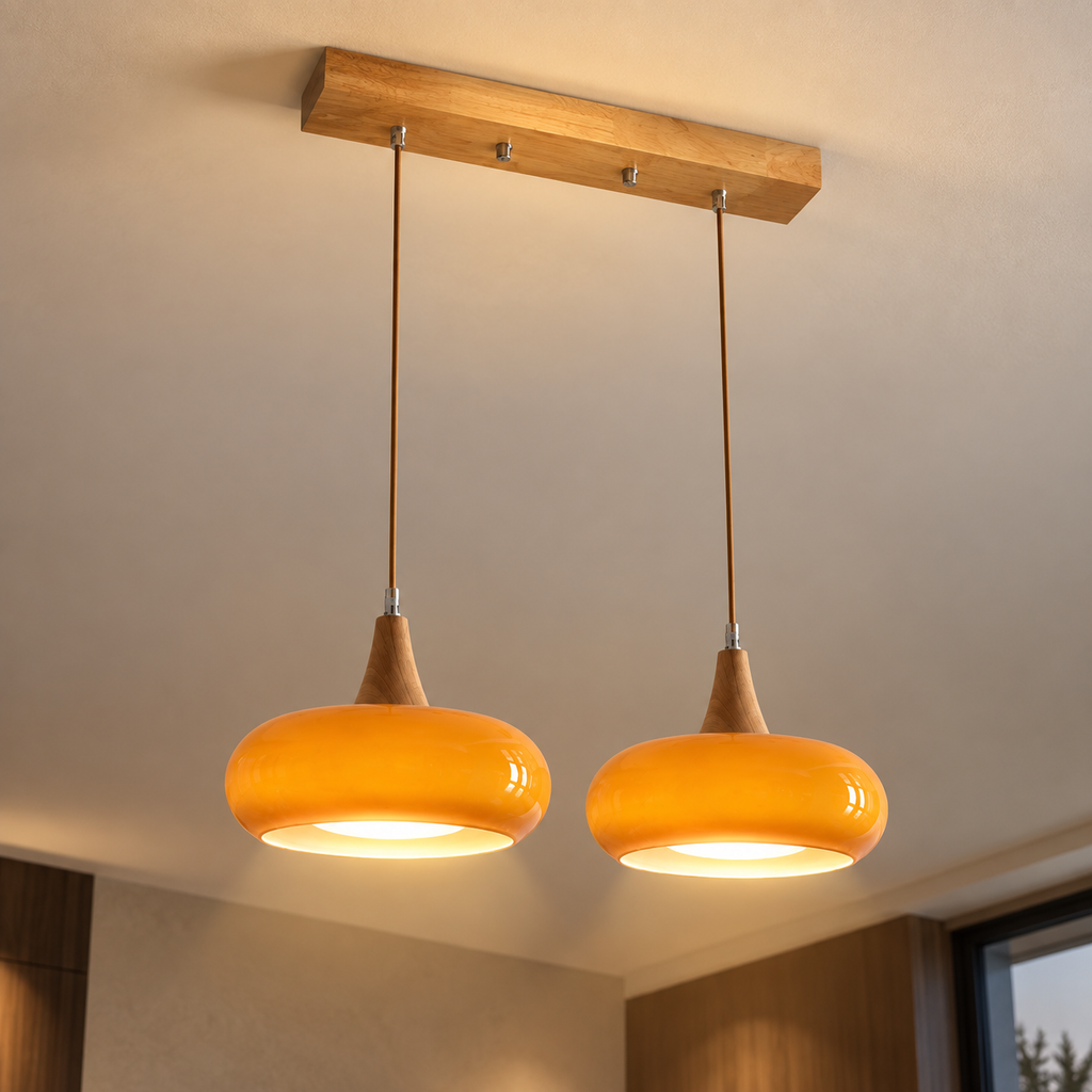 Suspension Orange Vintage